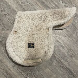 Sigafleece White Saddle Pad